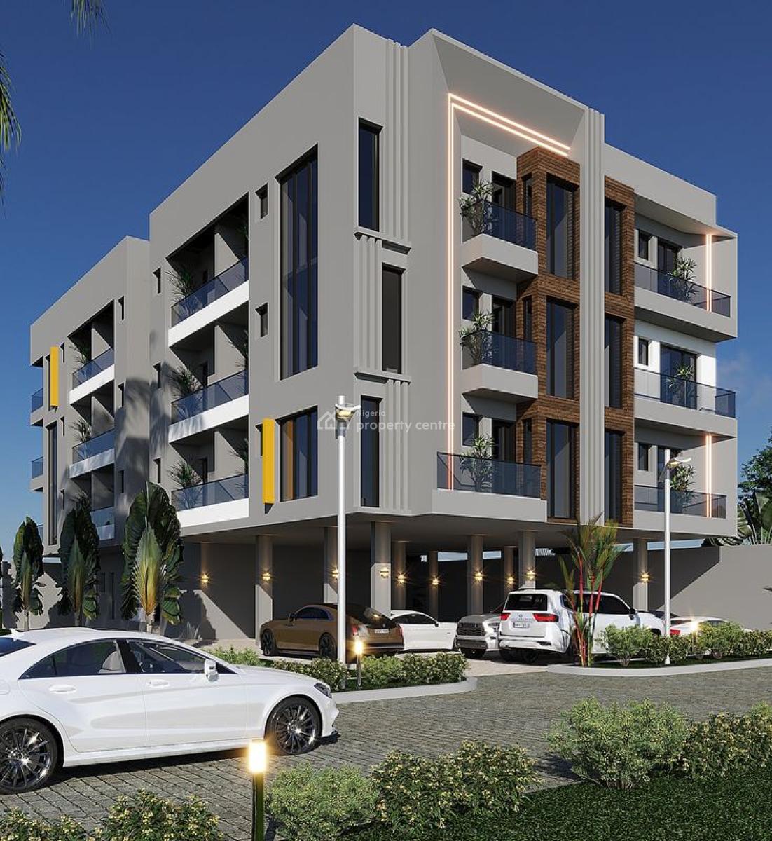 12 Units of 2bedroom Flat Terraces on 1000sqm in Banana Island, Banana Island Lagos, Banana Island, Ikoyi, Lagos, Block of Flats for Sale