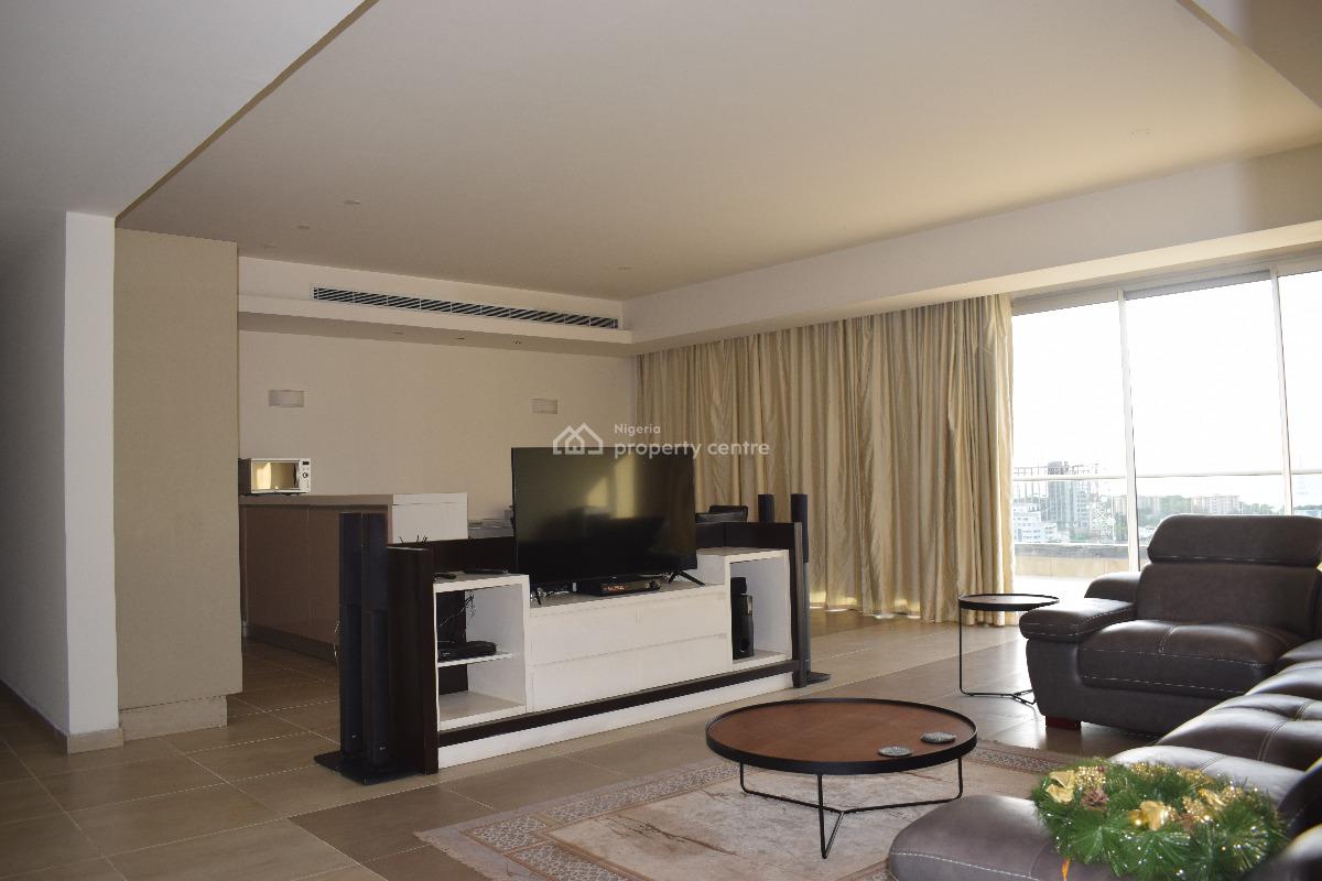 Tatinuim Towers Fully Furnished 2bed Penthouse, Gerald Road, Old Ikoyi, Ikoyi, Lagos, Flat / Apartment for Rent