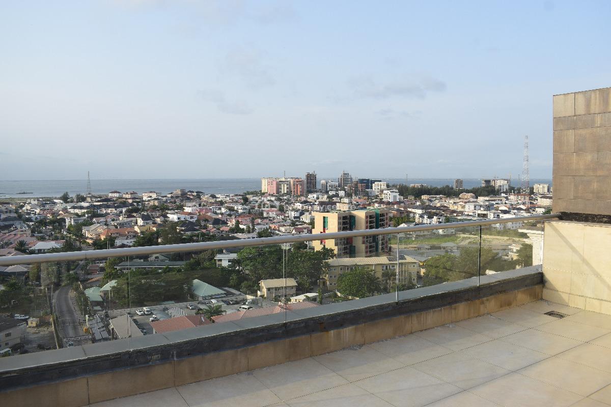 Tatinuim Towers Fully Furnished 2bed Penthouse, Gerald Road, Old Ikoyi, Ikoyi, Lagos, Flat / Apartment for Rent