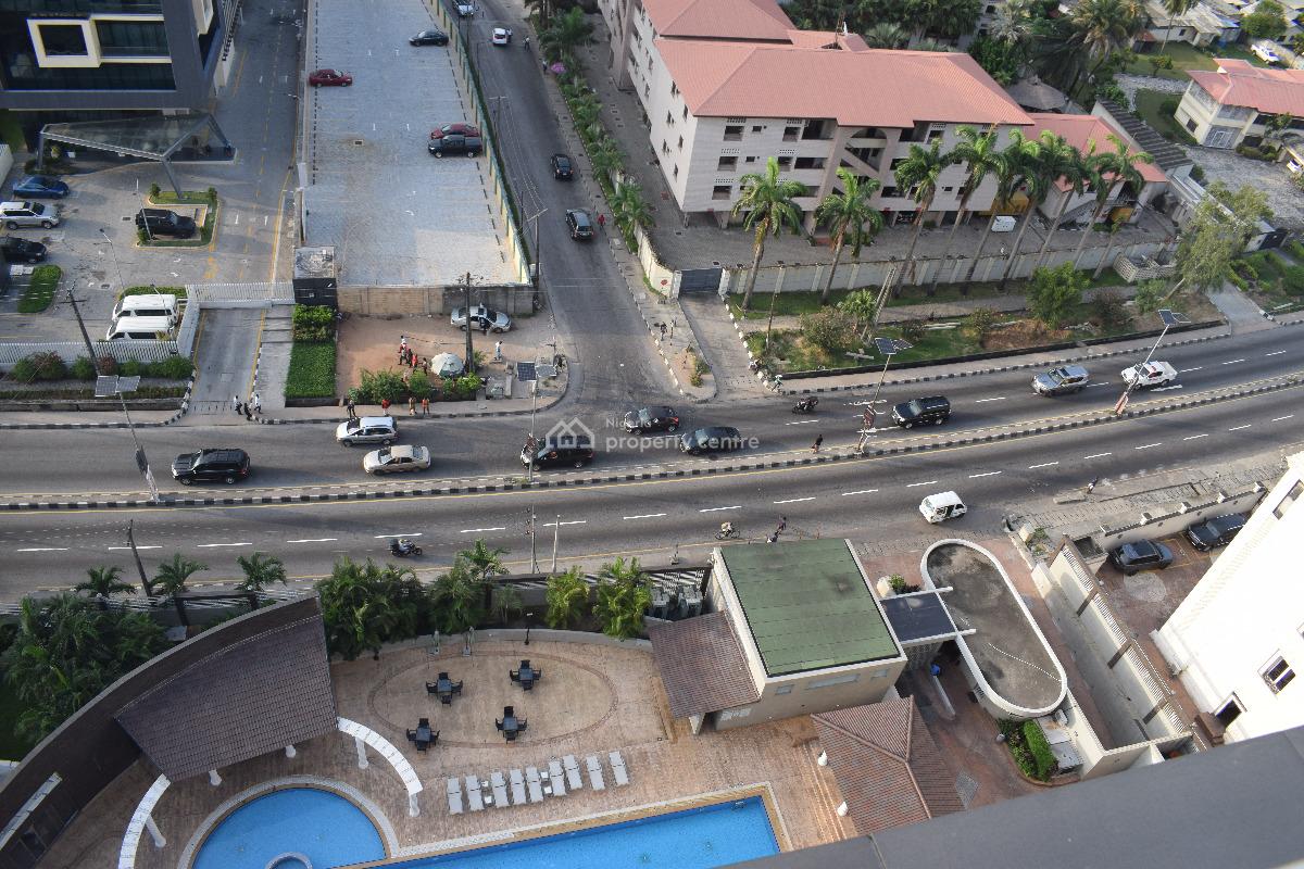 Tatinuim Towers Fully Furnished 2bed Penthouse, Gerald Road, Old Ikoyi, Ikoyi, Lagos, Flat / Apartment for Rent