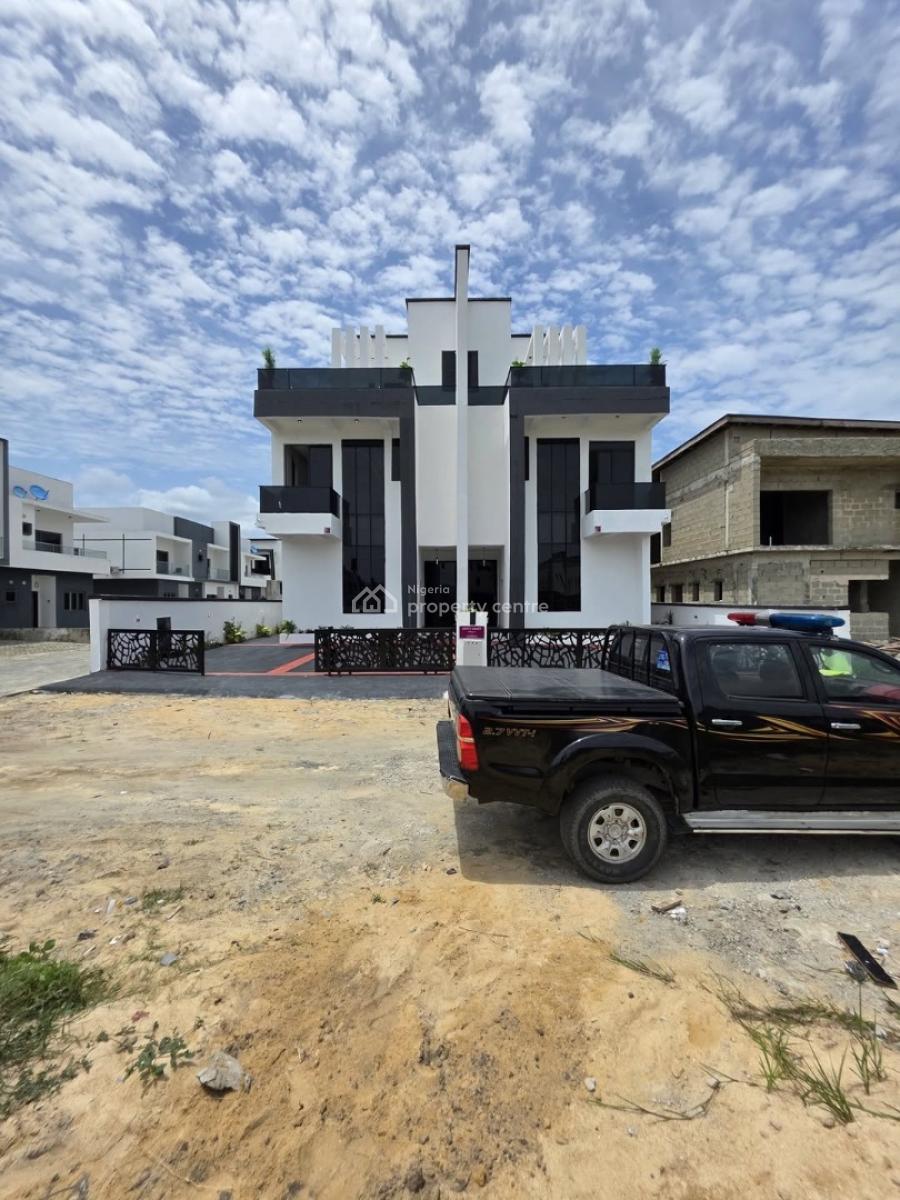 5bedroom  Detached Duplex with Cinema, Open Rooftop,gazebo, Ogombo, Ajah, Lagos, Semi-detached Duplex for Sale