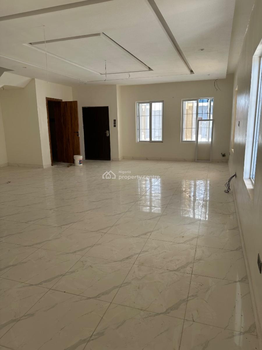 Well-built Fully Finished 3 Bedroom Duplex + Bq, Gym, Pool & Solar, Behind Lagos Business School, Sangotedo, Ajah, Lagos, Semi-detached Duplex for Sale