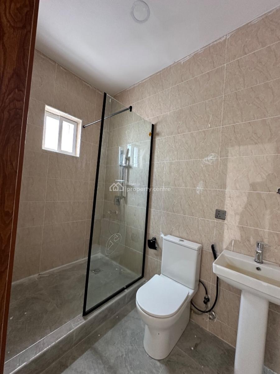 Well-built Fully Finished 3 Bedroom Duplex + Bq, Gym, Pool & Solar, Behind Lagos Business School, Sangotedo, Ajah, Lagos, Semi-detached Duplex for Sale