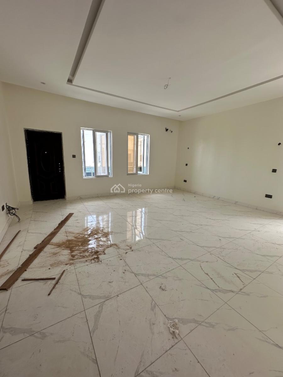 Well-built Fully Finished 3 Bedroom Duplex + Bq, Gym, Pool & Solar, Sangotedo, Ajah, Lagos, Semi-detached Duplex for Sale