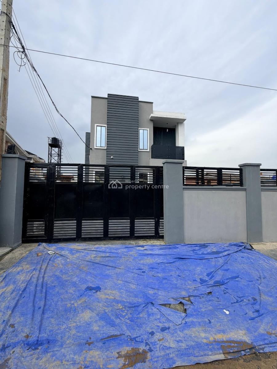 Exquisitely Built  Fully Detached Duplex with a Bq in a Secured Estate, Gra Phase 1, Magodo, Lagos, Detached Duplex for Sale