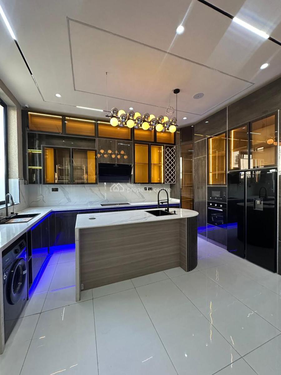 Ultra-luxury Spacious 5 Bedroom Detached Duplex + Bq & Swimming Pool, 2nd Toll Gate, Lekki, Lagos, Detached Duplex for Sale