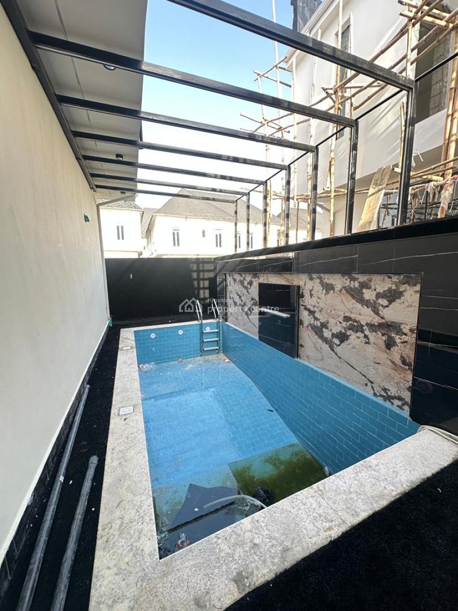 Ultra-luxury Spacious 5 Bedroom Detached Duplex + Bq & Swimming Pool, 2nd Toll Gate, Lekki, Lagos, Detached Duplex for Sale