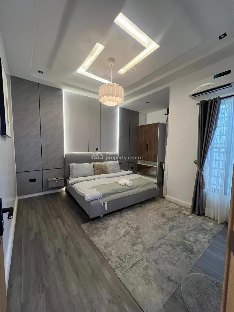 Fully Furnished & Serviced  2bedroom Apartment All Rooms En-suite, Ilasan, Lekki, Lagos, Flat / Apartment for Rent