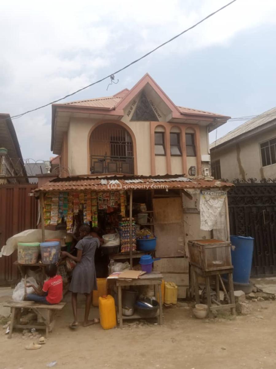 3bedroom Duplex with 2inits of 2bedroom Flat, Lambo Street Off Adisa Balogun Alapere Ketu Lagos, Alapere, Ketu, Lagos, Block of Flats for Sale