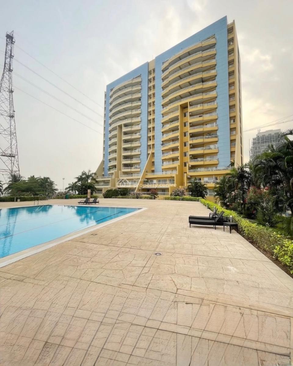 Well Built 3 Bedroom Apartment with Pool, Elevator and Gym, Fully Serviced 3 Bedroom Apartment for Rent, Banana Island, Ikoyi, Lagos, Flat / Apartment for Rent