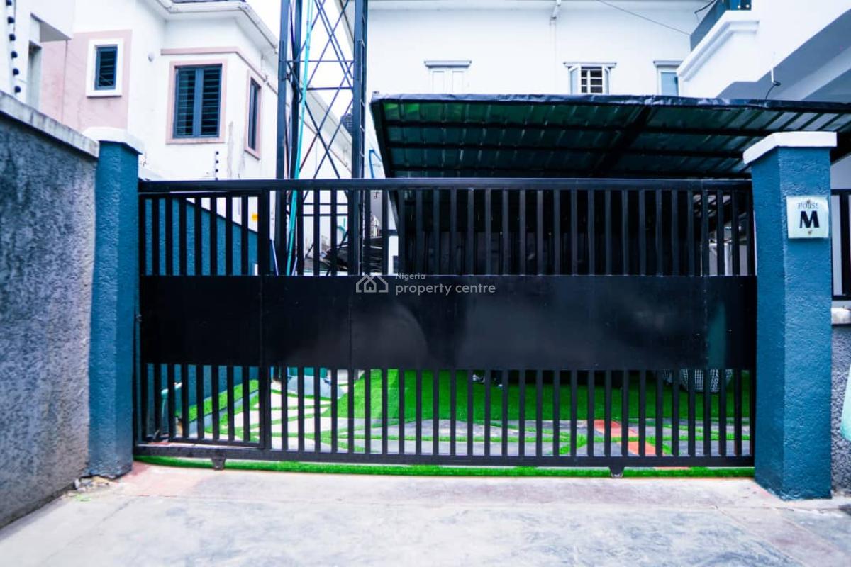 Classic Fully Detached & Fully Furnished 3 Bedroom Duplex*, Lekki Conservation,chevron, Lekki, Lagos, Detached Duplex for Rent