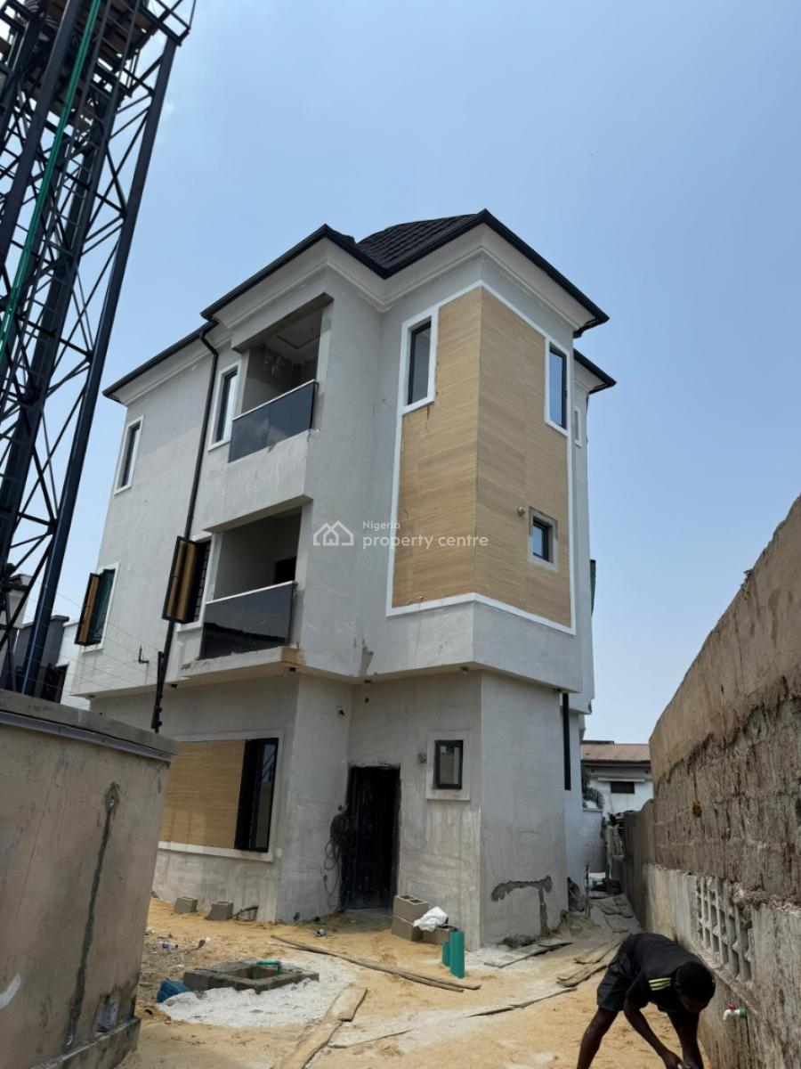 4 Bedroom Fully Detached Duplex Situated in a Serene Environment in O, Gbagada, Lagos, Detached Duplex for Sale