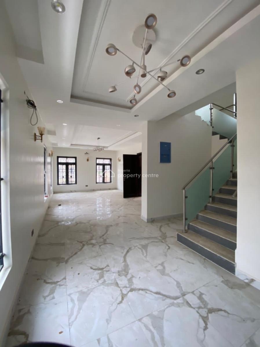 Newly 5 Bedroom Duplex with Bq Can Park 6 Cars in a Secure Estate, Orchid Road Lekki Lagos State, Lekki, Lagos, Detached Duplex for Sale