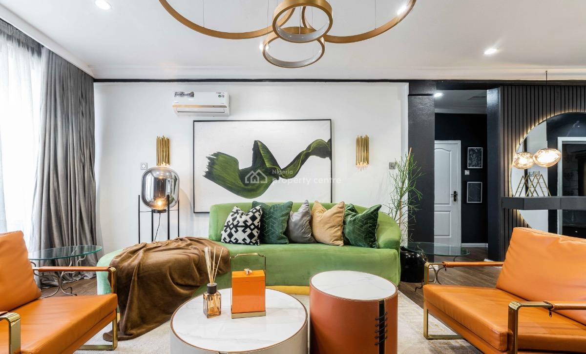 Fully Furnished 3 Bed By Nicon Town Spar Road Ikate, Palm Spring Road, Bede Alugbue Ikate, Nicon Town, Lekki, Lagos, Flat / Apartment Short Let