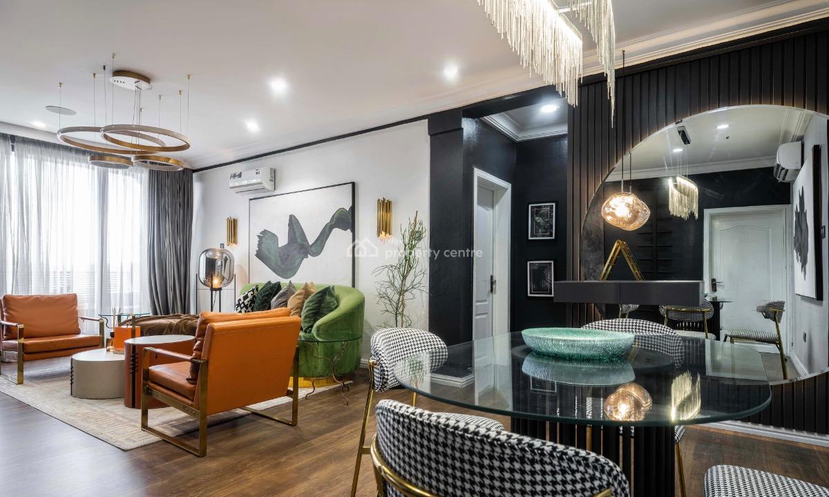 Fully Furnished 3 Bed By Nicon Town Spar Road Ikate, Palm Spring Road, Bede Alugbue Ikate, Nicon Town, Lekki, Lagos, Flat / Apartment Short Let