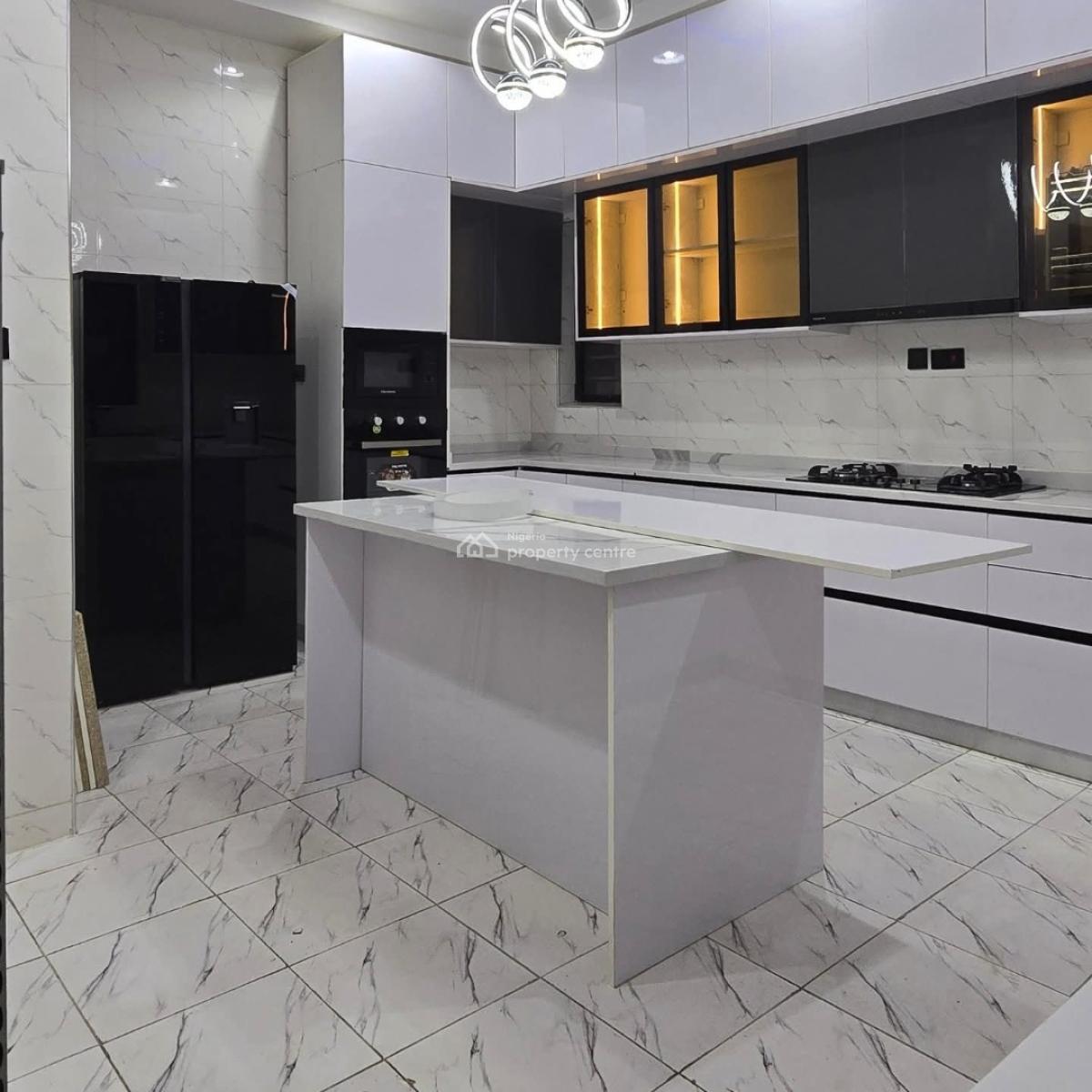 5 Bedrooms Automated Detached Duplex with 1 Bedroom Bq, Wuye, Abuja, Detached Duplex for Sale