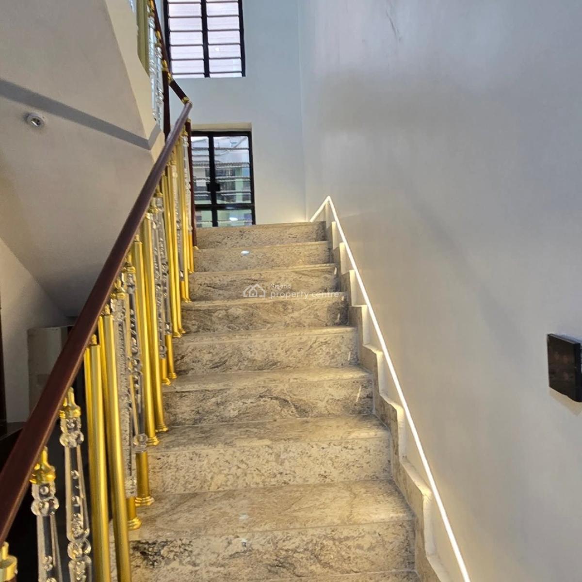 5 Bedrooms Automated Detached Duplex with 1 Bedroom Bq, Wuye, Abuja, Detached Duplex for Sale