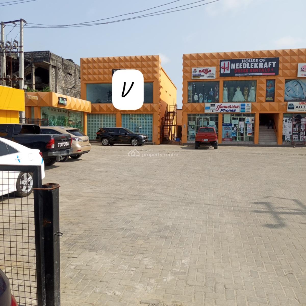 a Sharp and Serene Shop (150sqm), Sangotedo Ajah-lekki, Sangotedo, Ajah, Lagos, Shop for Rent