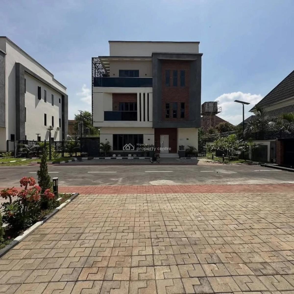 4 Units of 5 Bedrooms Detached Duplex with Elevator, Pool, and Bq, Utako, Abuja, Detached Duplex for Sale