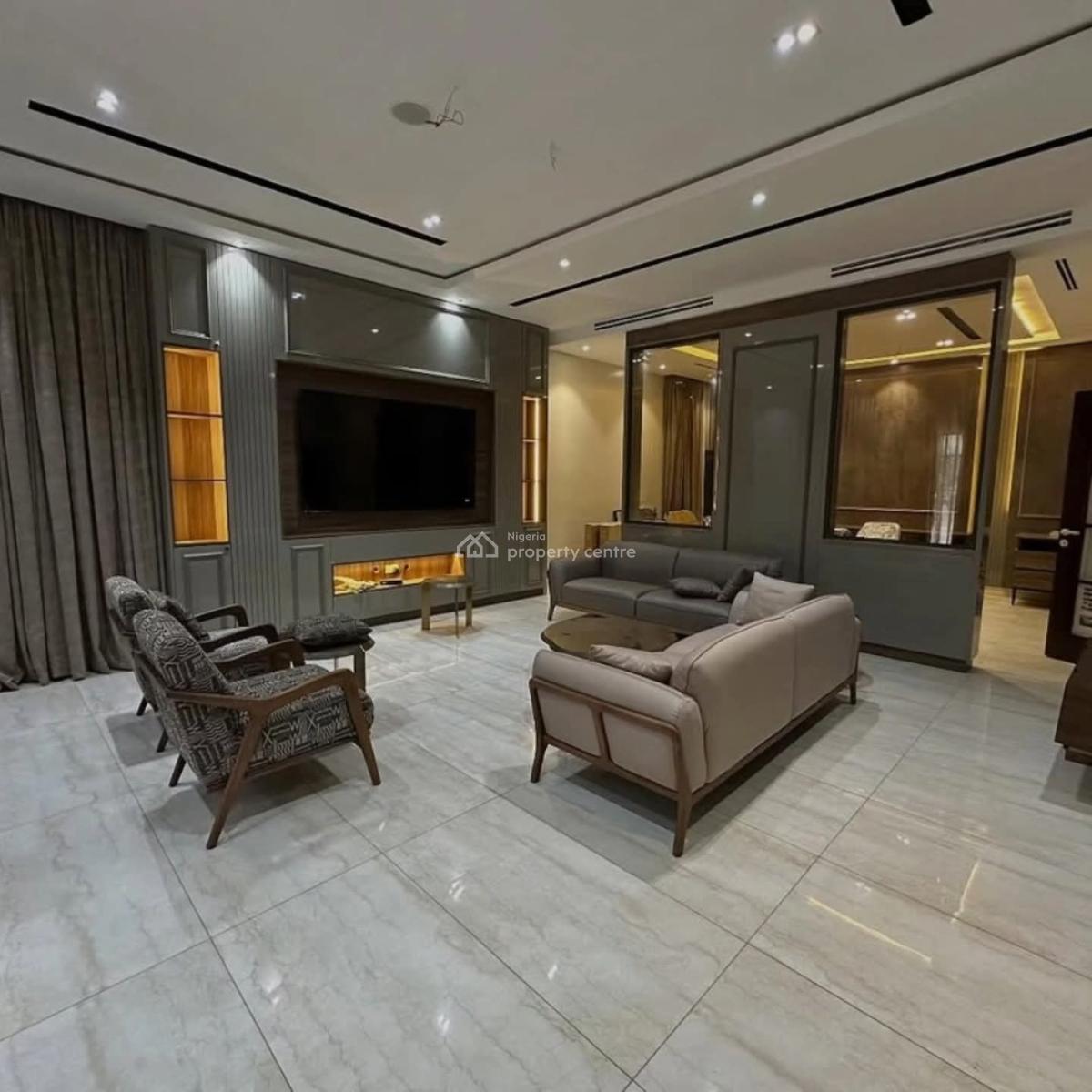 4 Units of 5 Bedrooms Detached Duplex with Elevator, Pool, and Bq, Utako, Abuja, Detached Duplex for Sale