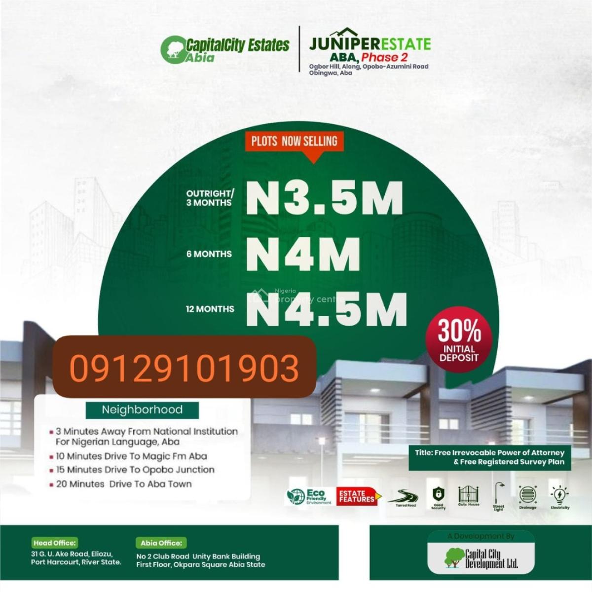 Plots of Affordable Land in Ogborhill, Along Obopo Azumini Road, Bichi, Kano, Mixed-use Land for Sale