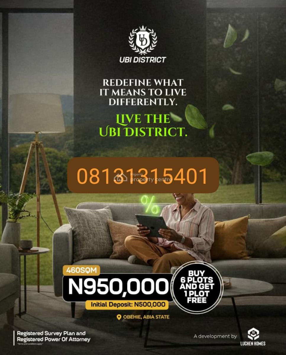 Buy 6 Plots and Get 1 Free in Obehie, Obehie, Ukwa, Abia, Mixed-use Land for Sale