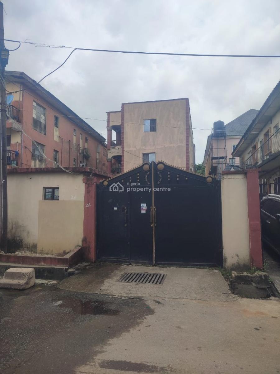 on a Full Plot of Land  with 2 Storey Building, Joseph Harrison Estate, Onike, Yaba, Lagos, Block of Flats for Sale