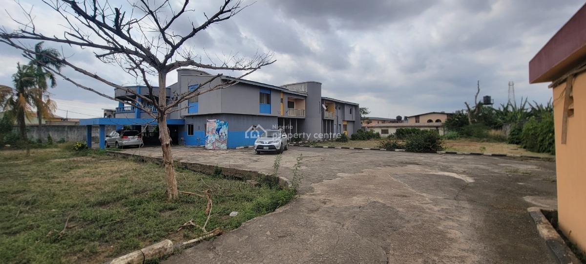 a Fully Detached Building Comes with About 10room on Large Expanse O, Directly on Agbe Road, New Oko Oba - Ahammadiyy, Abule Egba, Agege, Lagos, Warehouse for Rent