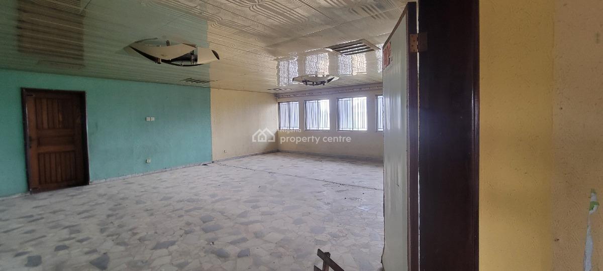 a Fully Detached Building Comes with About 10room on Large Expanse O, Directly on Agbe Road, New Oko Oba - Ahammadiyy, Abule Egba, Agege, Lagos, Warehouse for Rent
