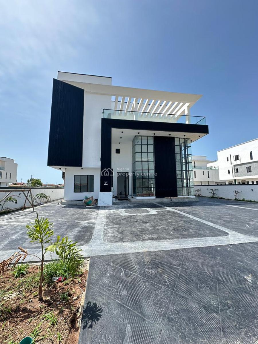 Gigantic Luxury Spacious 7 Bedroom Mansion with Bq, Gym, Cinema, Pool, Ikate, Lekki, Lagos, Detached Duplex for Sale