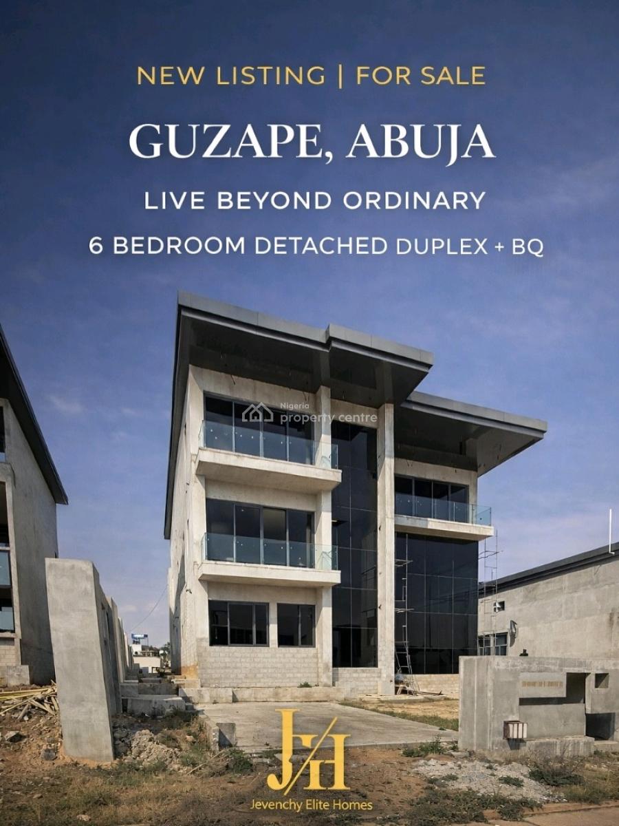 Experience Refined Living in This Tastefully Newly Built 5-bedroom De, Guzape District, Abuja, House for Sale
