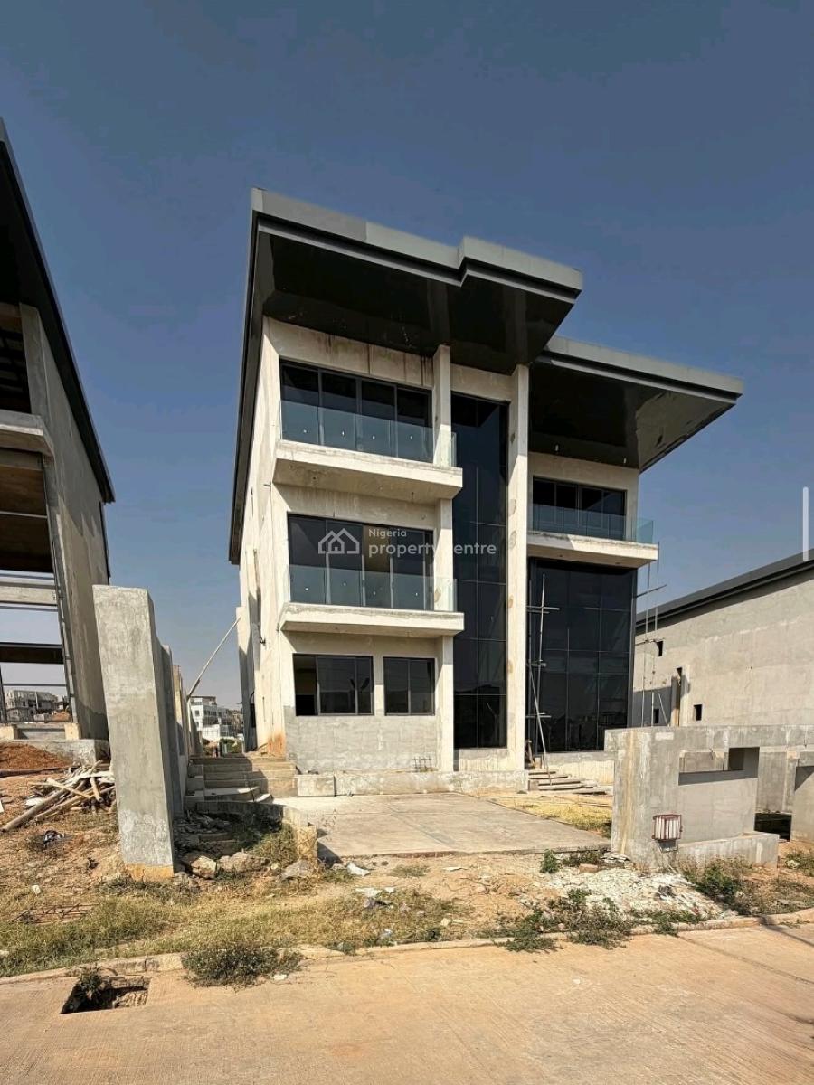 Experience Refined Living in This Tastefully Newly Built 5-bedroom De, Guzape District, Abuja, House for Sale
