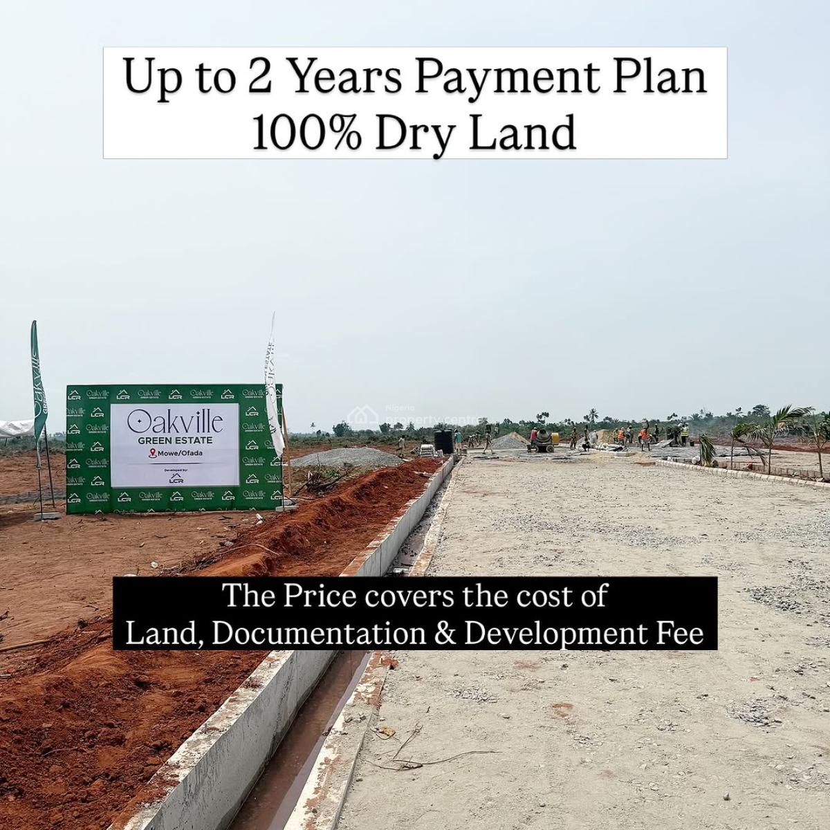 Cheapest Land with C of O,buy & Build with Just N3m with 24months Plan, Mowe Ofada, Ogun, Residential Land for Sale