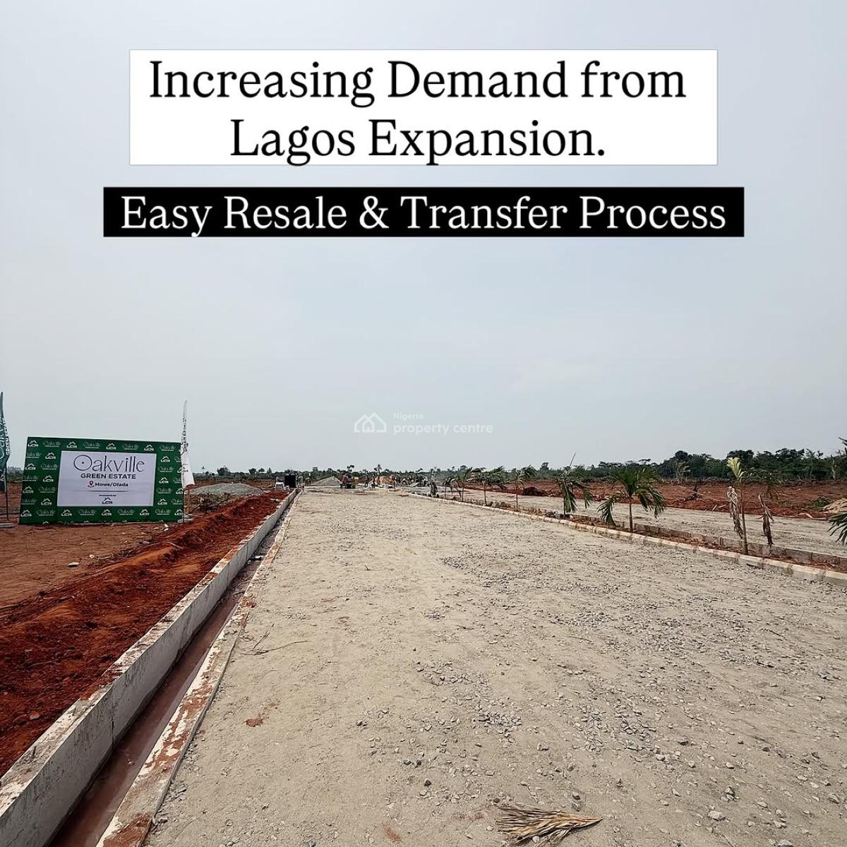 Cheapest Land with C of O,buy & Build with Just N3m with 24months Plan, Mowe Ofada, Ogun, Residential Land for Sale