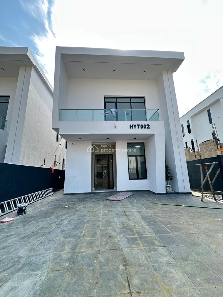 Exquisite Luxury Spacious 5 Bedroom Duplex + Bq, Gym & Swimming Pool, Chevron, Lekki, Lagos, Detached Duplex for Sale