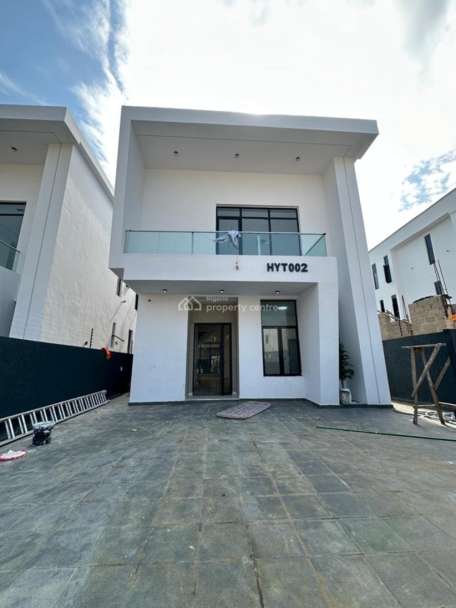 Exquisite Luxury Spacious 5 Bedroom Duplex + Bq, Gym & Swimming Pool, Chevron, Lekki, Lagos, Detached Duplex for Sale