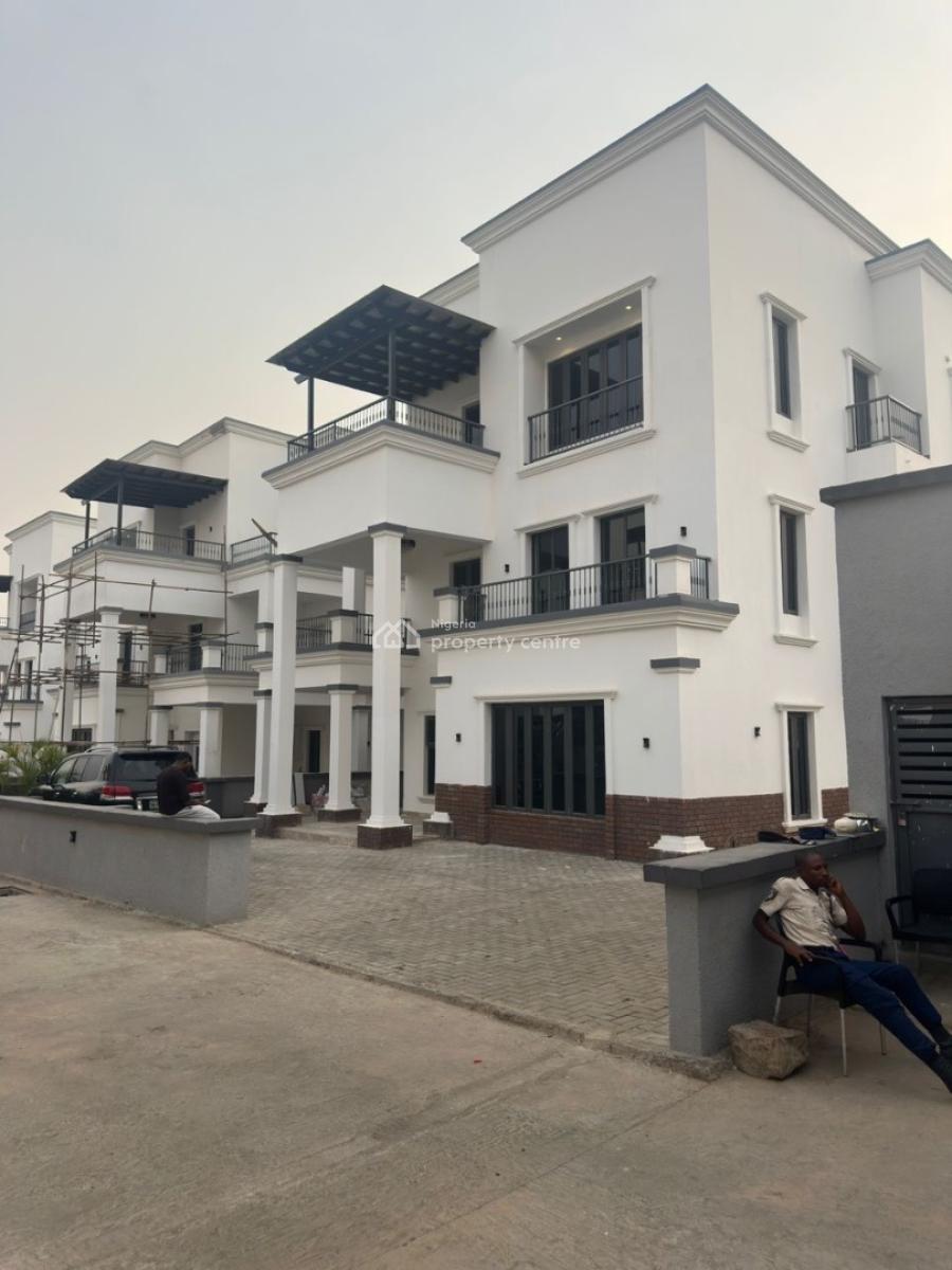 Brand New 5 Bedroom Semi Detached Duplex with Bq and Acs, Katampe Extension, Katampe, Abuja, Semi-detached Duplex for Rent