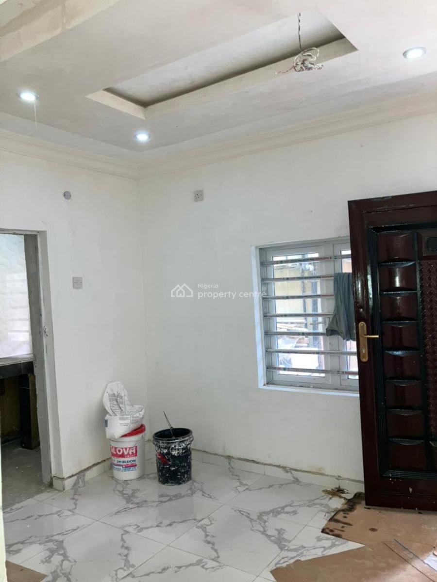 Beautiful Newly Renovated Mini Flat with Pop Ceiling, Inside Well Secured Gated Estate of Oregun Ikeja, Oregun, Ikeja, Lagos, Mini Flat (room and Parlour) for Rent