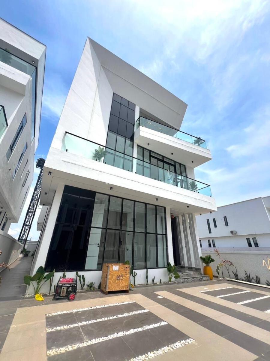 Luxury 6-bedroom Fully Detached House + Bq, Chevron, Lekki, Lagos, Detached Duplex for Sale