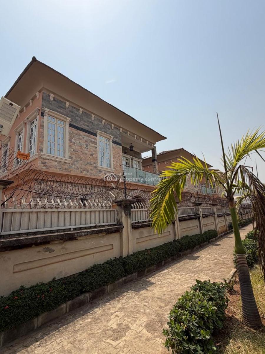 4 Bedroom Terrace Duplex with 2 Self Con Bqs, Katampe Extension, Katampe, Abuja, Terraced Duplex for Rent