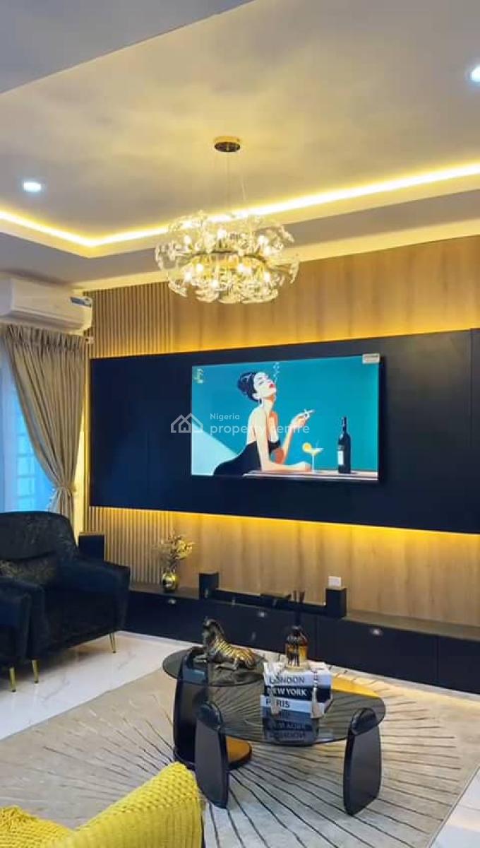 a Brand New Luxury 4bedroom Duplex with 3 Balconies, Ps5, Gym,, Off Agboola Aina, Ikeja, Lagos, Flat / Apartment Short Let