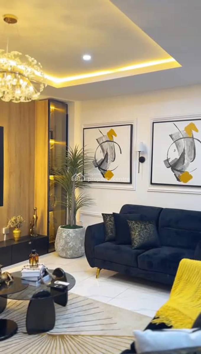 a Brand New Luxury 4bedroom Duplex with 3 Balconies, Ps5, Gym,, Off Agboola Aina, Ikeja, Lagos, Flat / Apartment Short Let