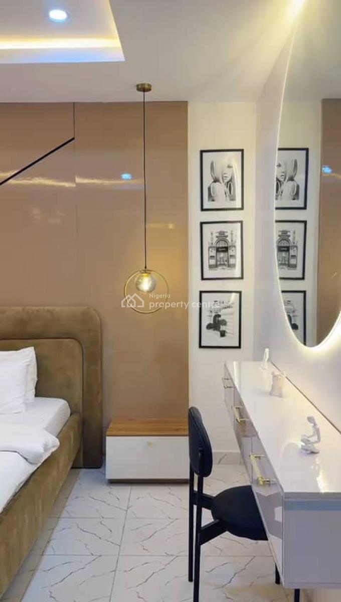 a Brand New Luxury 4bedroom Duplex with 3 Balconies, Ps5, Gym,, Off Agboola Aina, Ikeja, Lagos, Flat / Apartment Short Let