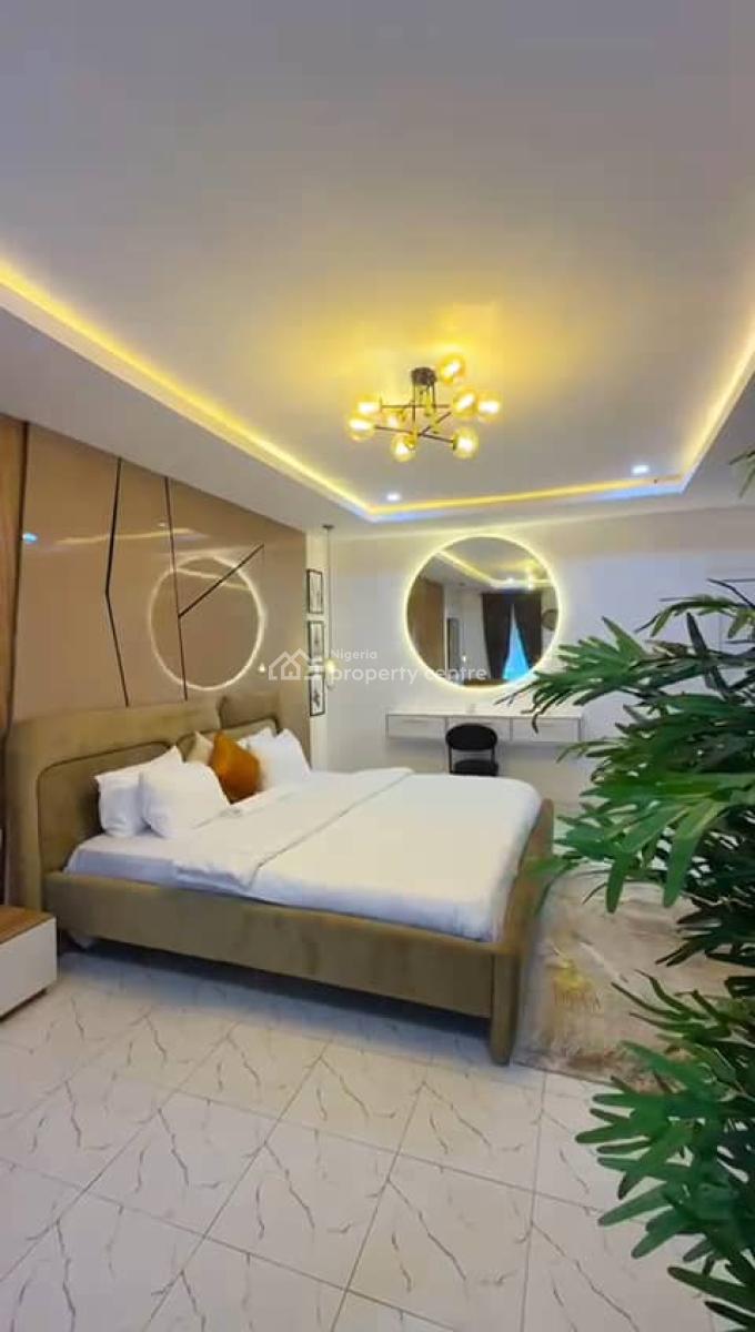 a Brand New Luxury 4bedroom Duplex with 3 Balconies, Ps5, Gym,, Off Agboola Aina, Ikeja, Lagos, Flat / Apartment Short Let