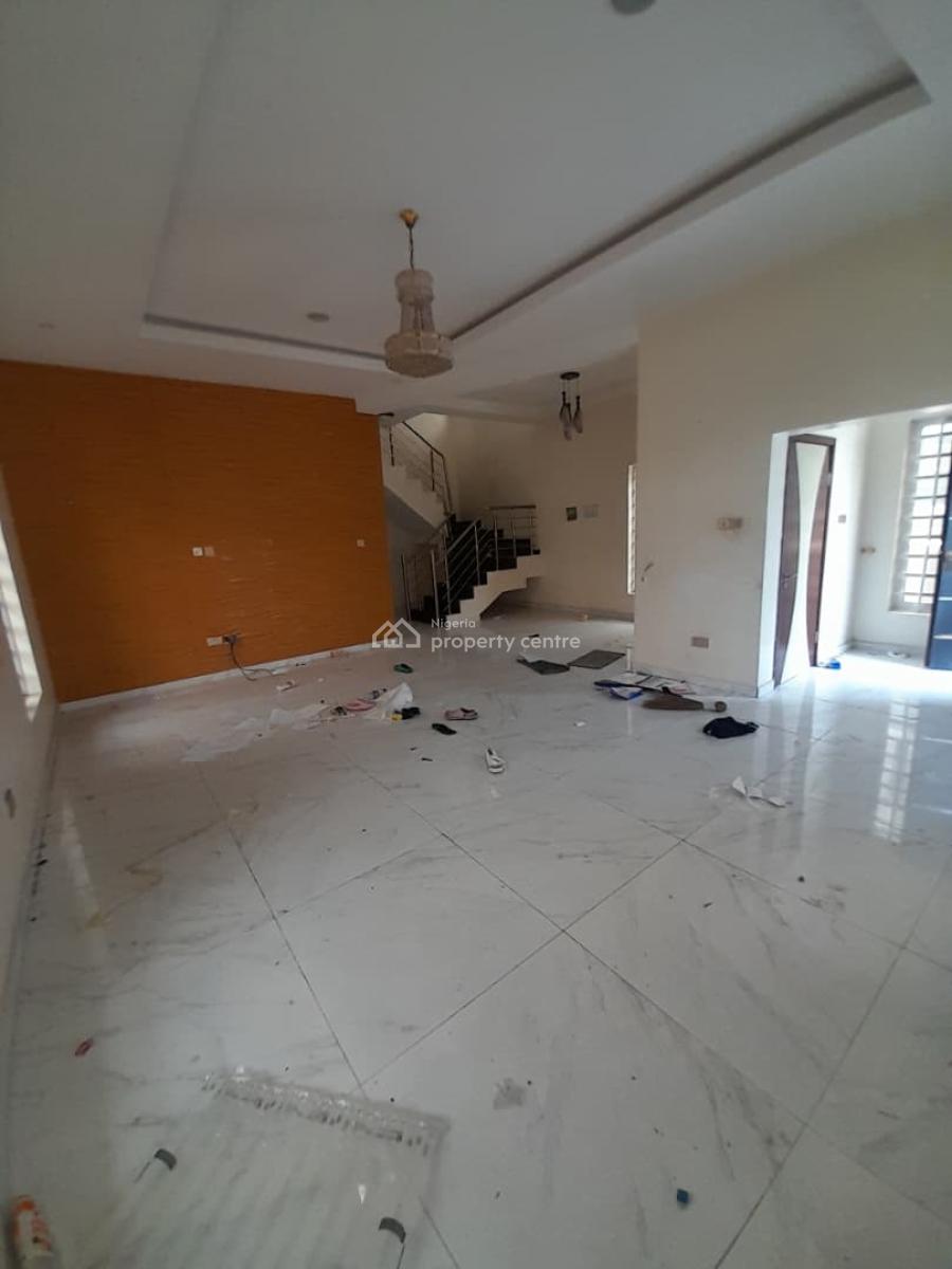Spacious 5-bedroom Fully Detached Duplex with Bq, Gate House, Chevron Drive, Lekki, Lagos, Detached Duplex for Rent