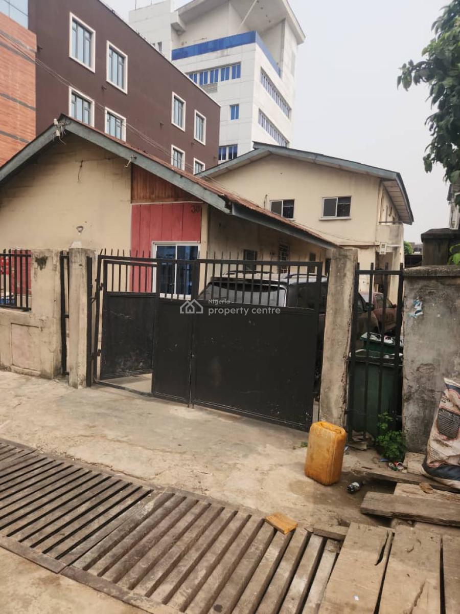 a Bungalow and a Storey Building at  38 Mcneil Road Yaba  Size..460sqm, 38 Mcneil Road Yaba  Size..460sqm  Registered, Yaba, Lagos, Land for Sale