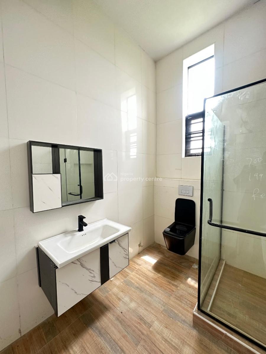 Well-built Luxury Spacious 4 Bedroom Semi-detached Duplex with Bq, Ajah, Lekki, Lagos, Semi-detached Duplex for Sale