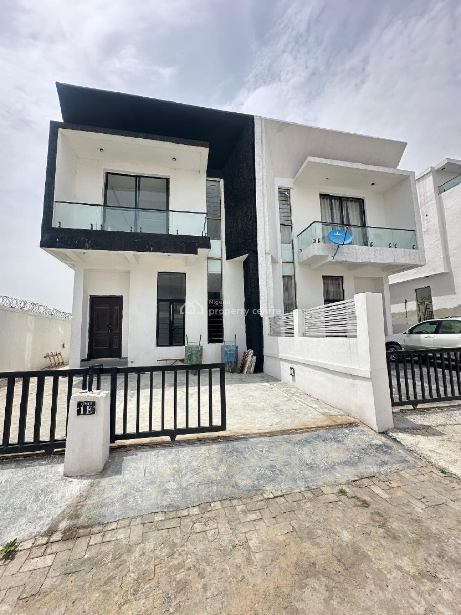 Well-built Luxury Spacious 4 Bedroom Semi-detached Duplex with Bq, Ajah, Lekki, Lagos, Semi-detached Duplex for Sale