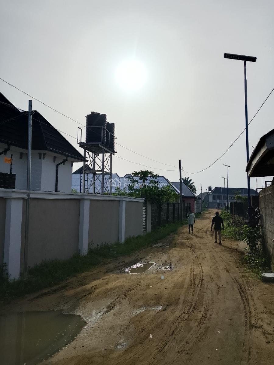 One Plot of Land with Federal Light in The Area, By Chinyere Maternity, Eneka, Port Harcourt, Rivers, Residential Land for Sale
