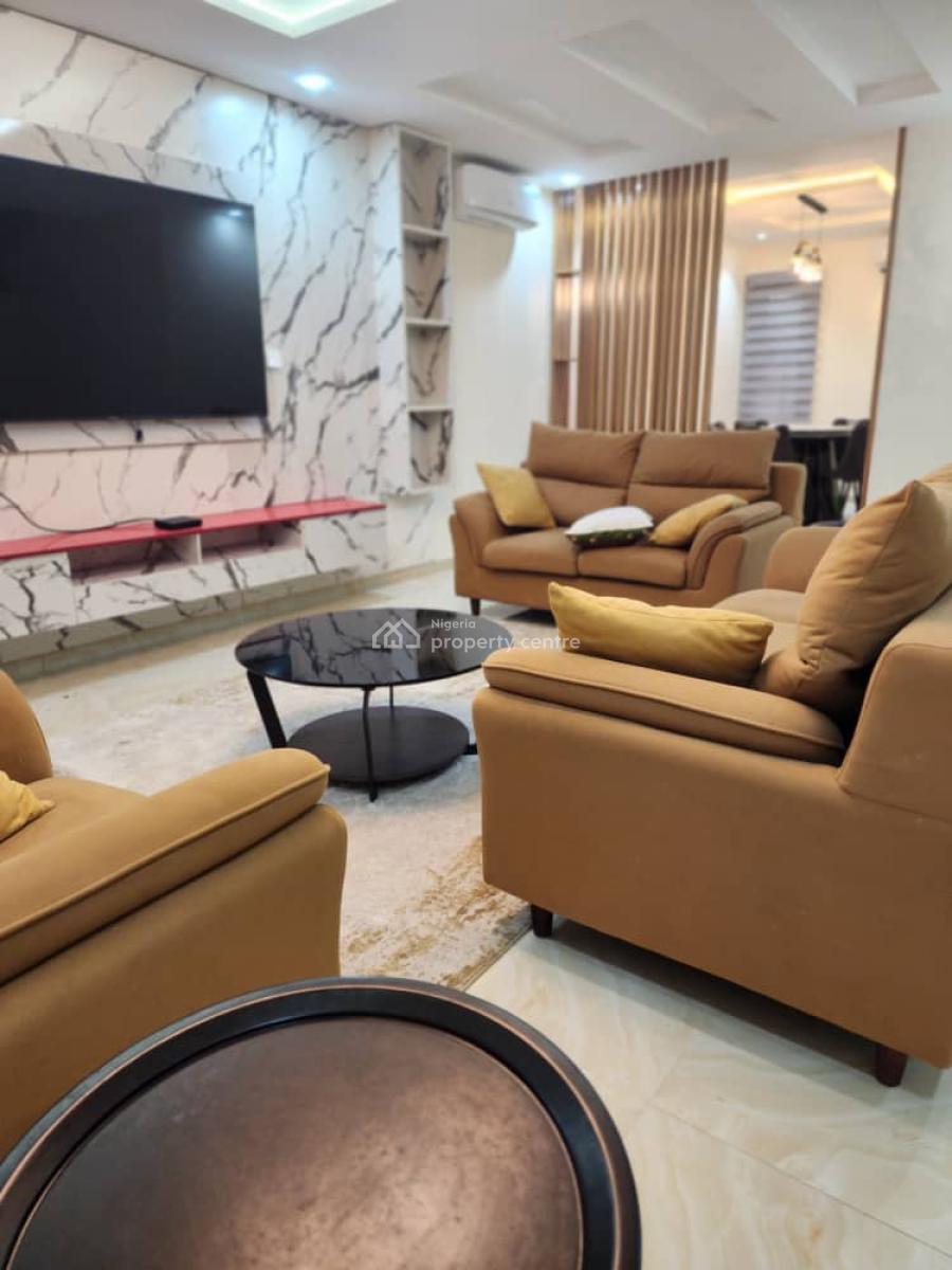 Serviced 4 Bedroom Duplex on 2 Floors., Platinum Way Lekki, Ikate, Lekki, Lagos, Flat / Apartment for Rent